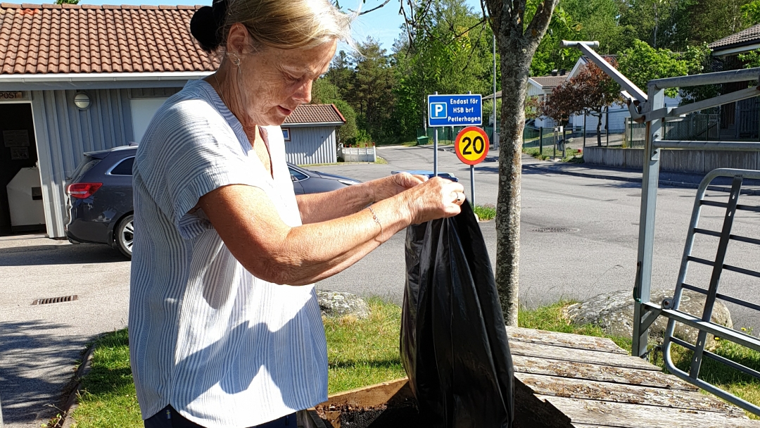 26 lägenheter har komposterat sitt matavfall i 24 år