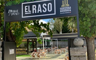 Restaurang El Raso i bergsområdet utanför Madrid